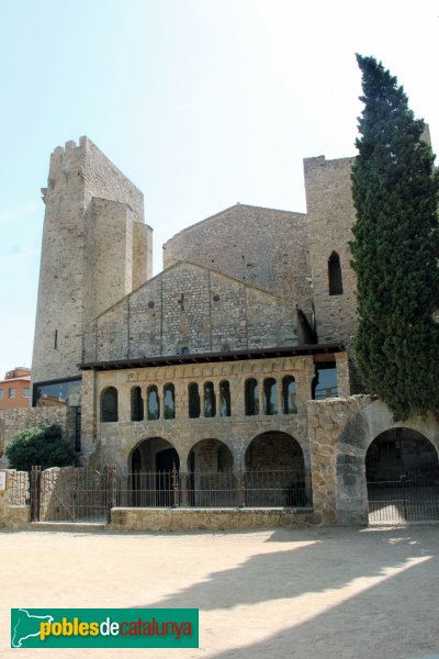Sant Feliu de Guíxols - Monestir (Foto: Albert Esteves, 2012) Sant Feliu de Guíxols - Monestir