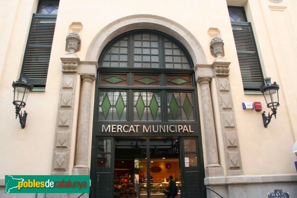 Sant Feliu de Guíxols - Mercat Municipal (Foto: LSNuria, 2013) Sant Feliu de Guíxols - Mercat Municipal