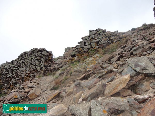 Portbou - Ruïnes del castell de Querroig