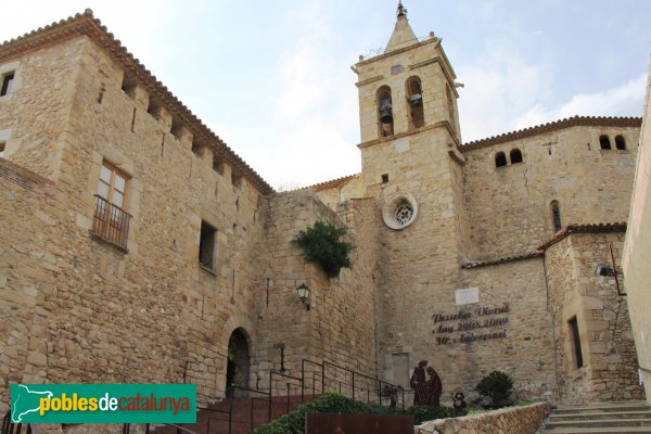 Castell d'Aro - Església de Santa Maria (Foto: Albert Esteves, 2014) Castell d'Aro - Església de Santa Maria