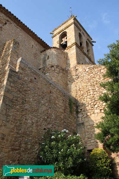 Castell d'Aro - Església de Santa Maria (Foto: Albert Esteves, 2014) Castell d'Aro - Església de Santa Maria