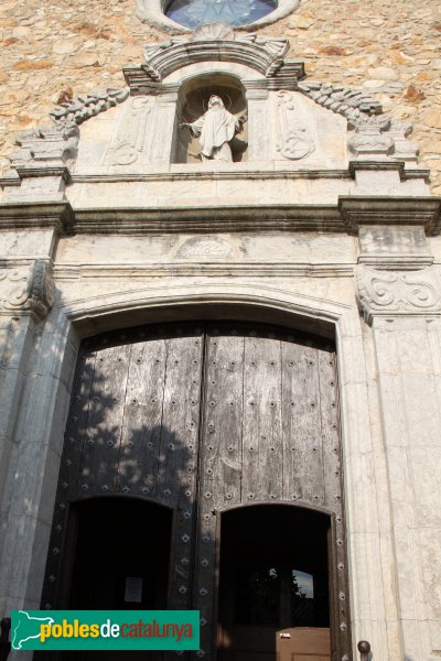 Castell d'Aro - Església de Santa Maria (Foto: Albert Esteves, 2014) Castell d'Aro - Església de Santa Maria