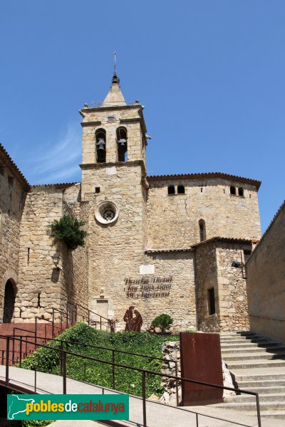 Castell d'Aro - Església de Santa Maria (Foto: Albert Esteves, 2014) Castell d'Aro - Església de Santa Maria