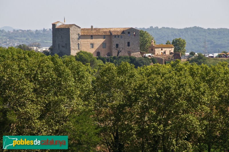 La façana del castell