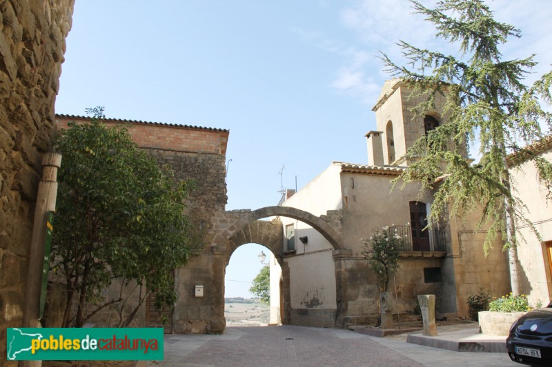 La Morana - Portal, des de la plaça