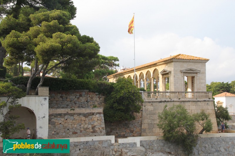 S'Agaró - Loggia de Senya Blanca (Foto: Albert Esteves, 2014) S'Agaró - Loggia de Senya Blanca