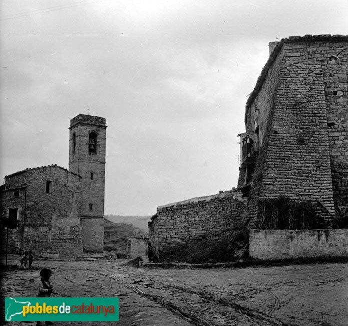 Sant Guim de la Plana - Església i Castell