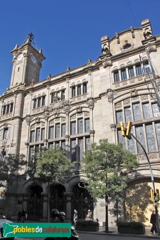 Barcelona - Antiga Tinença d'Alcaldia d'Hostafrancs