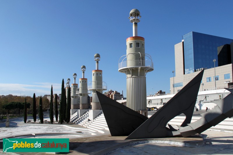 Barcelona - Parc de l'Espanya Industrial (Foto: Albert Esteves, 2014) Barcelona - Parc de l'Espanya Industrial