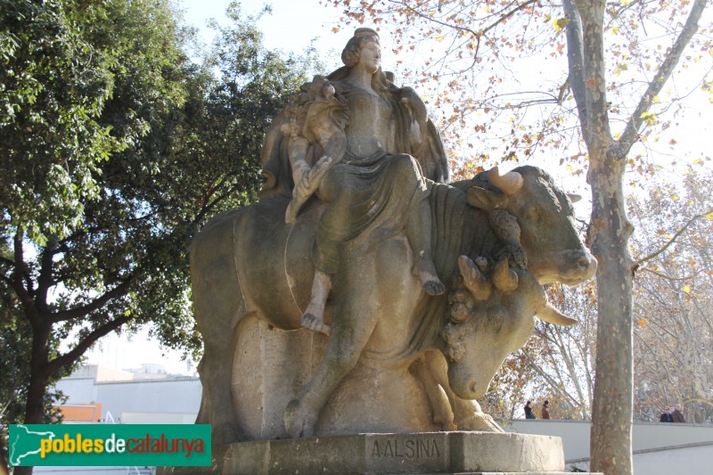 Barcelona - Parc de l'Espanya Industrial, els Bous de l'Abundància