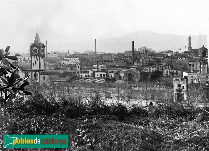 Barcelona - Estació de Magòria i barri de la Bordeta