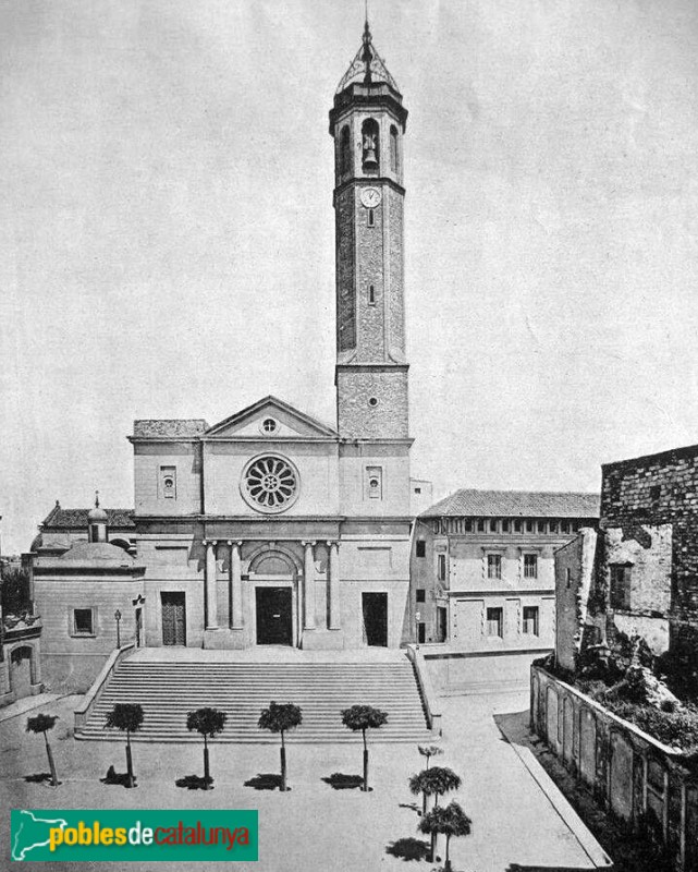 Barcelona - Antiga església de Santa Maria de Sants