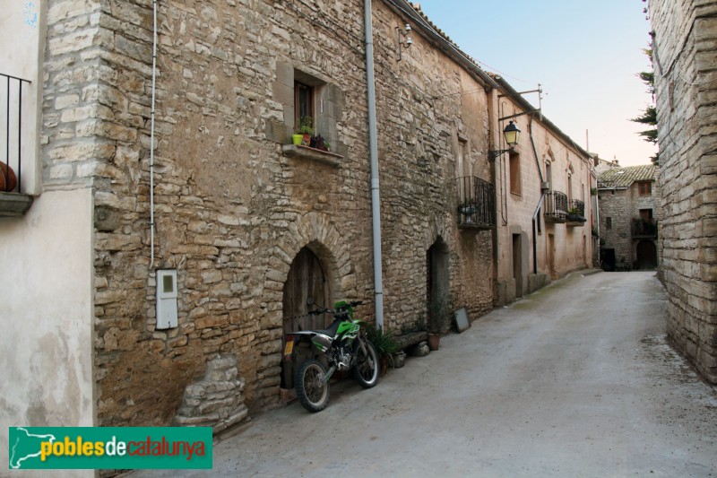 Sant Ramon - Carrer de Baix de Viver, amb Cal Cunyé