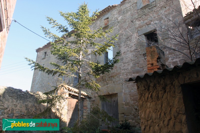 Plans de Sió - Hostafrancs, casa coneguda com el Castell