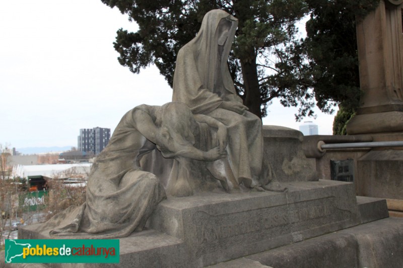 Cementiri de Montjuïc - Sepultura Mercè Casas de Vilanova