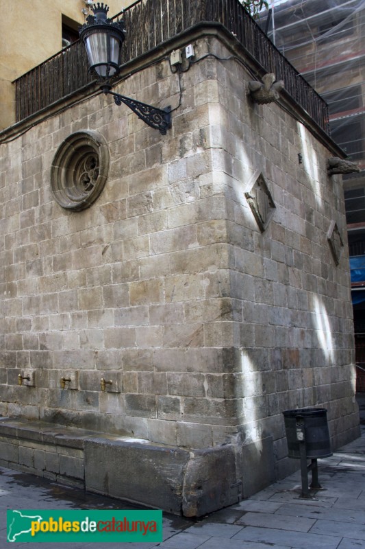 Barcelona - Font de Santa Maria