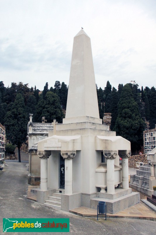 Cementiri de Montjuïc - Panteó Avellana