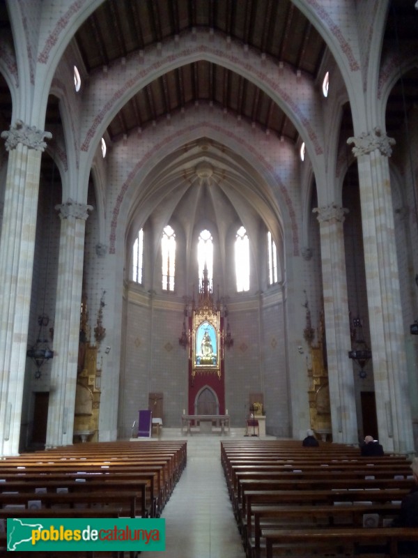 Barcelona - Església de Pompeia, interior (Foto: Anna Corcoll, 2015) Barcelona - Església de Pompeia, interior