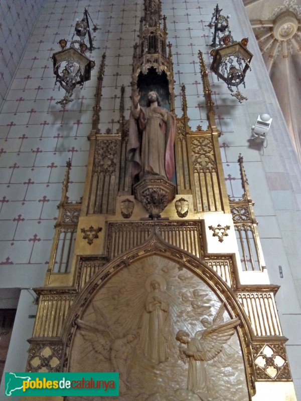 Barcelona - Església de Pompeia, interior (Foto: Anna Corcoll, 2015) Barcelona - Església de Pompeia, interior
