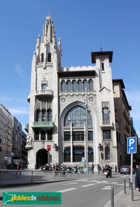 Barcelona - Edifici de la Caixa (Via Laietana)