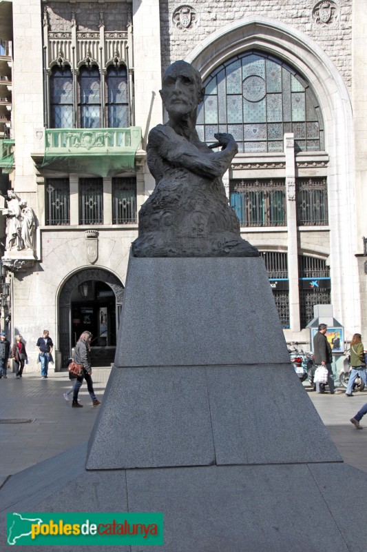 Barcelona - Monument a Cambó