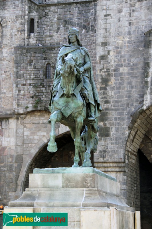 Barcelona - Estàtua de Ramon Berenguer el Gran