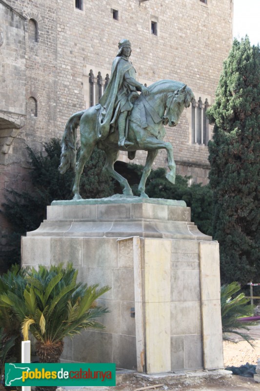 Barcelona - Estàtua de Ramon Berenguer el Gran