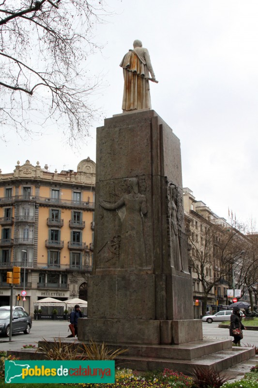 Barcelona - Monument a Güell Ferrer