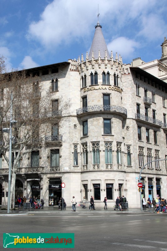 Barcelona - Casa Pascual Pons (Passeig de Gràcia, 2-4)