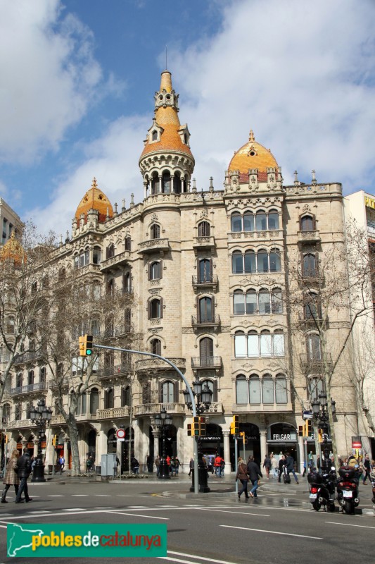 Barcelona - Cases Rocamora (Passeig de Gràcia, 6)