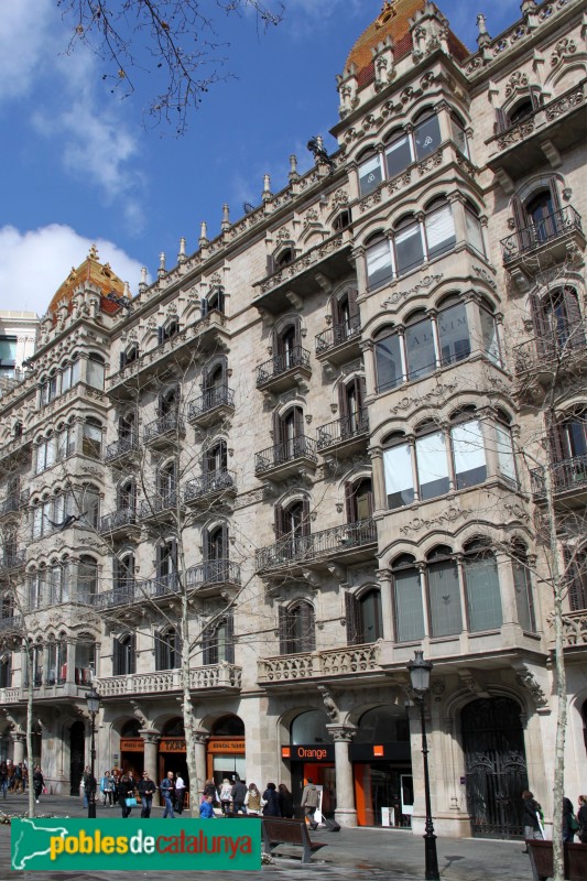 Barcelona - Cases Rocamora (Passeig de Gràcia, 6)