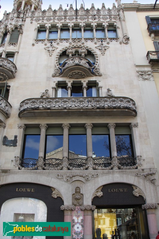 Barcelona - Passeig de Gràcia, 35 (Casa Lleó Morera)