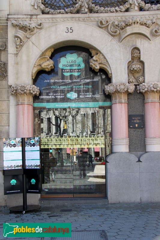 Barcelona - Passeig de Gràcia, 35 (Casa Lleó Morera)