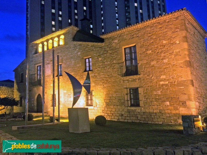 Barcelona - Can Vinyals de la Torre, de nit (Foto: Albert Esteves, 2015) Barcelona - Can Vinyals de la Torre, de nit