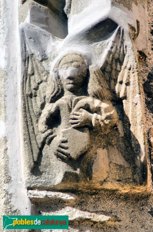 Rupià - Finestral de Can Xiana, detall Rupià - Finestral de Can Xiana, detall