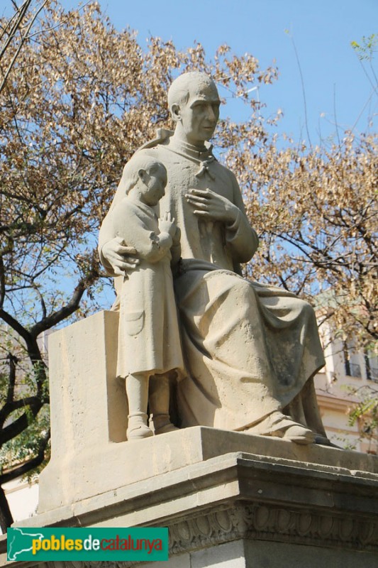 Barcelona - Monument al canonge Francesc Rodó