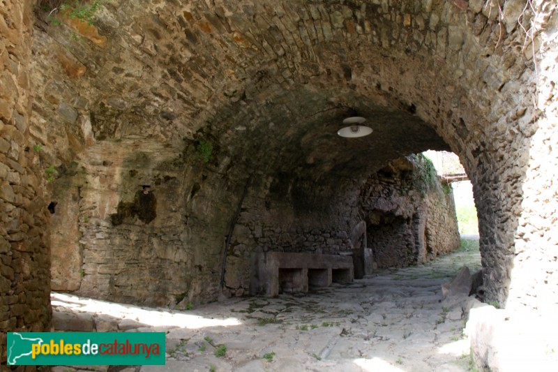 La Pera - Porxos de Riuràs (Foto: Albert Esteves, 2015) La Pera - Porxos de Riuràs