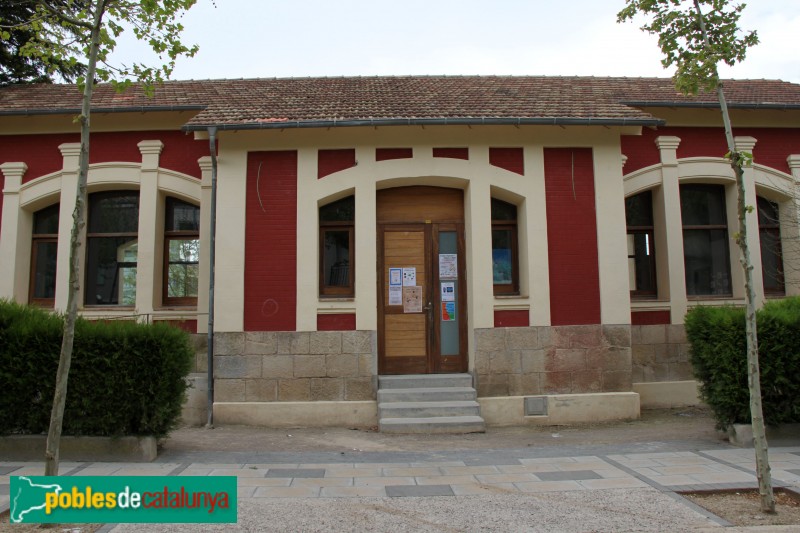 Sant Guim de Freixenet - Estació: edifici del personal