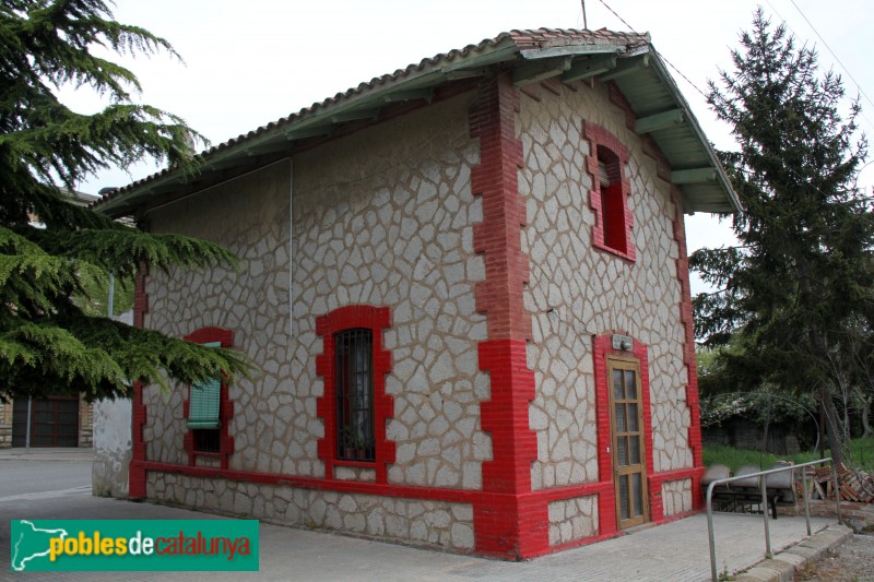 Sant Guim de Freixenet - Estació: casa del cap de via