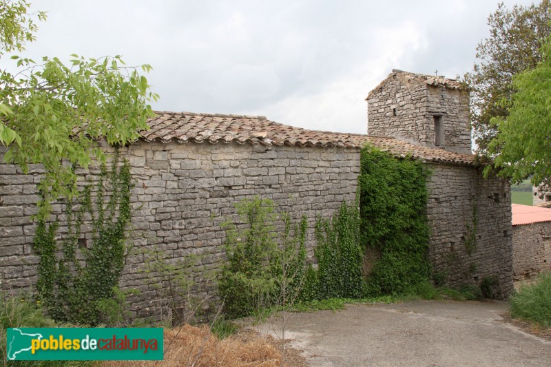 ant Guim de Freixenet - Església de Santa Maria del Castell (2)