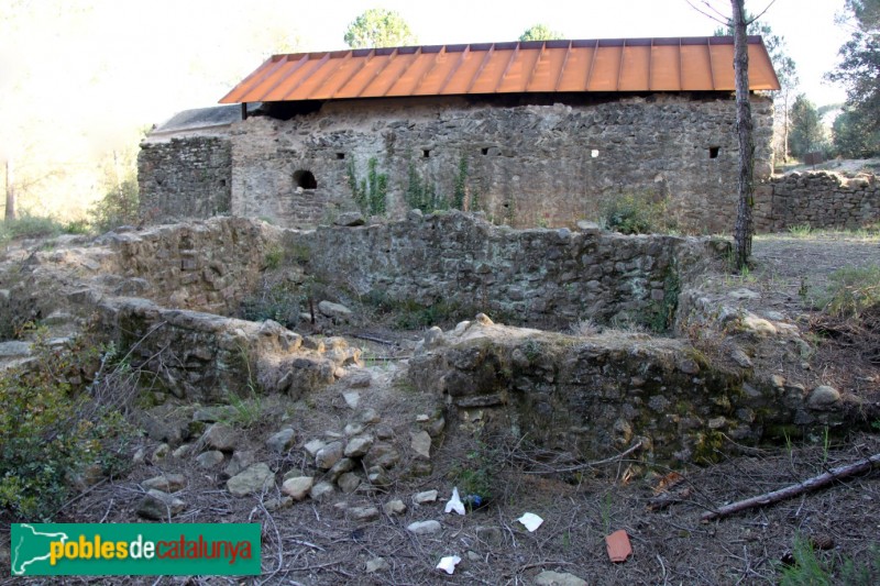 Foixà - Sant Romà de Sidillà, façana de tramuntana (Foto: Albert Esteves, 2015) Foixà - Sant Romà de Sidillà, façana de tramuntana