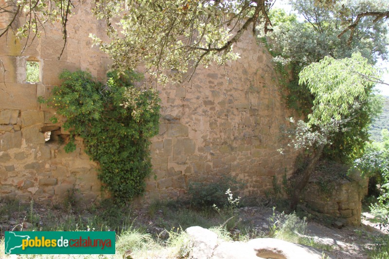 Torà - Restes del poble de Vallferosa