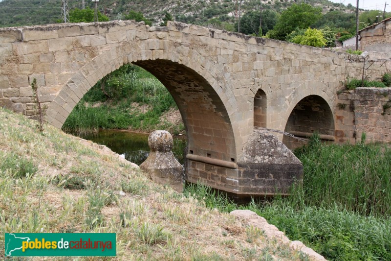 Torà - Pont de les Merites (Foto: Albert Esteves, 2015) Torà - Pont de les Merites