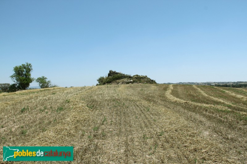 Guissona - Ruïnes del castell de Rubiol