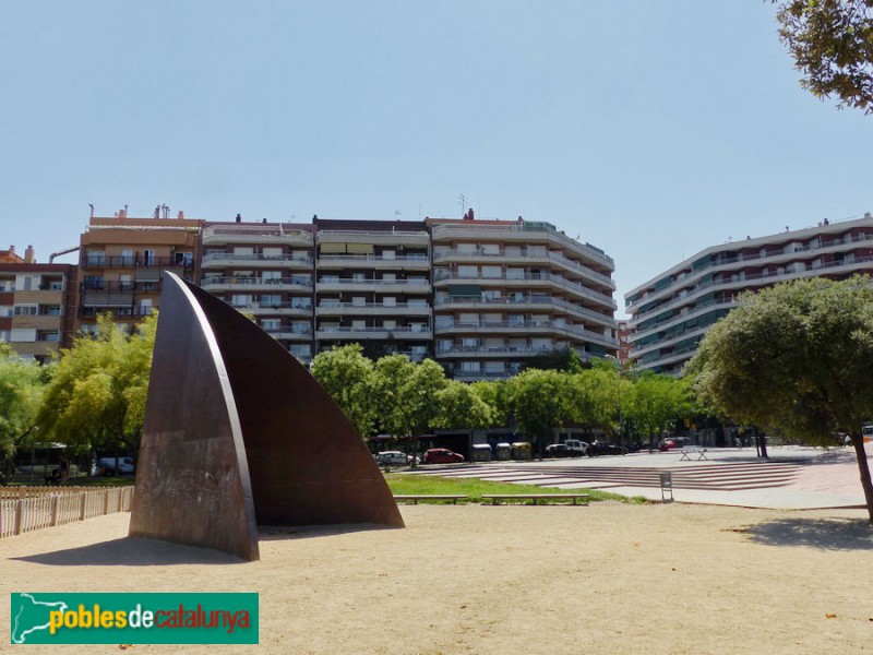 Barcelona - Escultura de la plaça Moragues