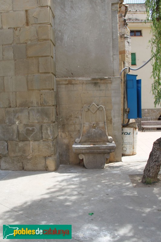 Sanaüja - Font de la Plaça