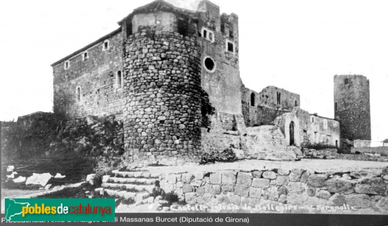 Bellcaire d'Empordà - Castell (Foto: Emili Massanas, Diputació de Barcelona) Bellcaire d'Empordà - Castell