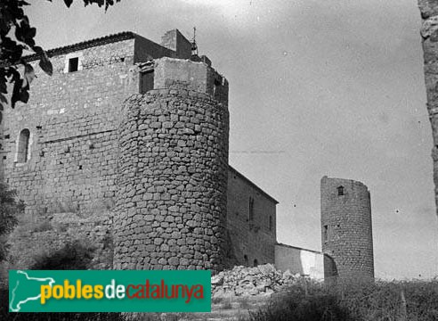 Bellcaire d'Empordà - Castell (Foto: Manuel Genovart i Boixet -Fons C.E.C.-, 1922) Bellcaire d'Empordà - Castell