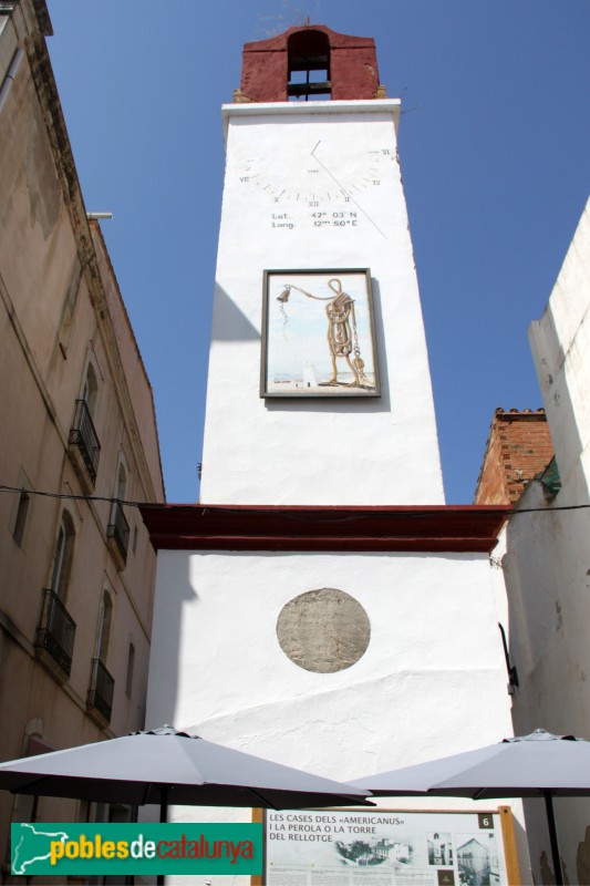 Torroella de Montgri - Torre del Rellotge (L'Estartit) (Foto: Albert Esteves, 2015) Torroella de Montgri - Torre del Rellotge (L'Estartit)