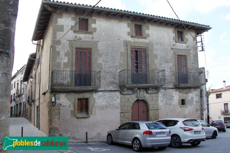 Castellterçol - Palau dels Marquesos d'Alòs (Foto: Albert Esteves, 2015) Castellterçol - Palau dels Marquesos d'Alòs